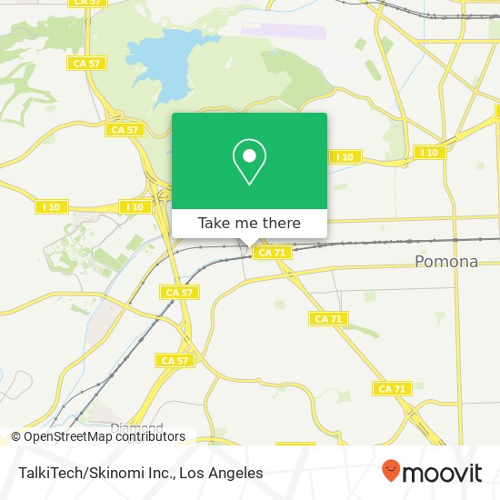 TalkiTech/Skinomi Inc. map