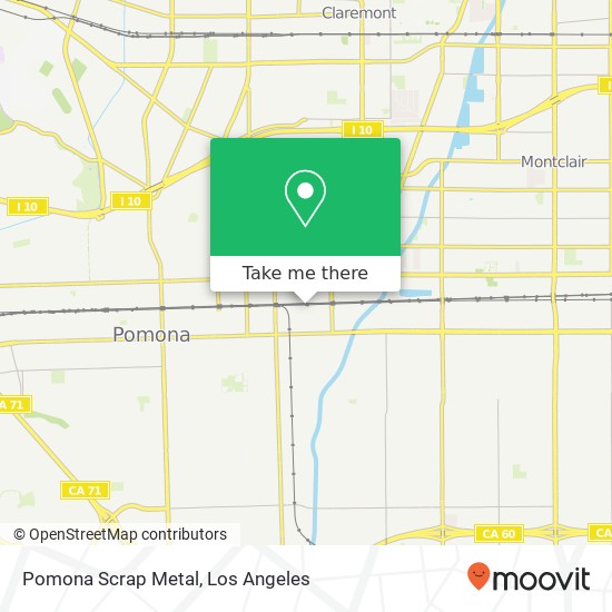 Pomona Scrap Metal map