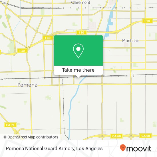 Mapa de Pomona National Guard Armory