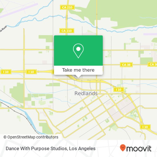 Dance With Purpose Studios map