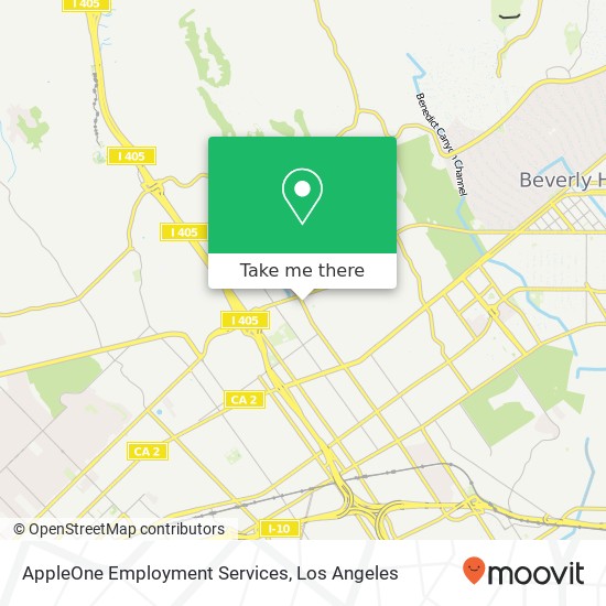 Mapa de AppleOne Employment Services