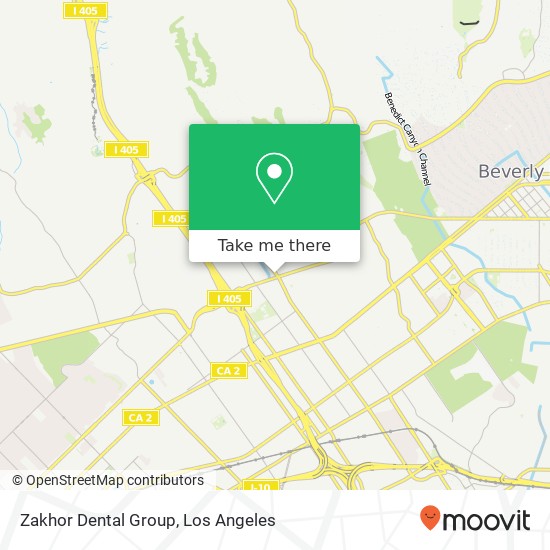 Zakhor Dental Group map