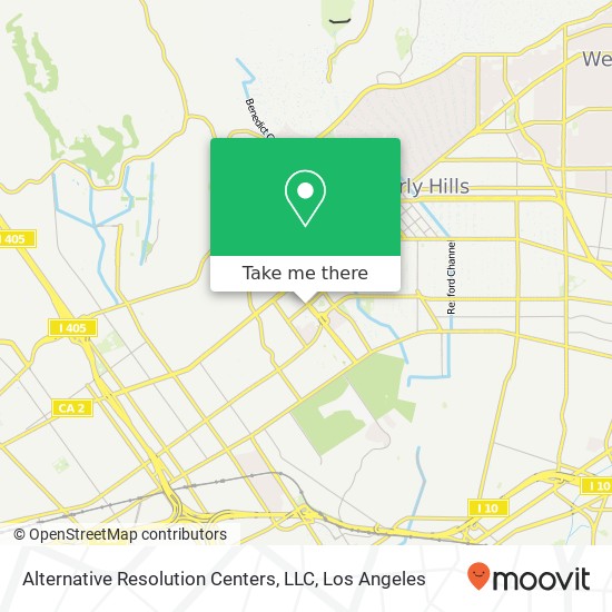 Mapa de Alternative Resolution Centers, LLC