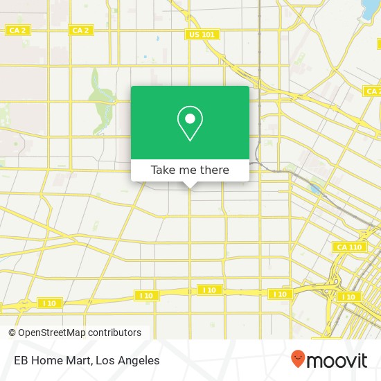 Mapa de EB Home Mart