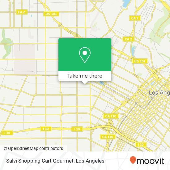 Salvi Shopping Cart Gourmet map