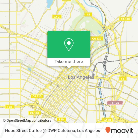 Mapa de Hope Street Coffee @ DWP Cafeteria