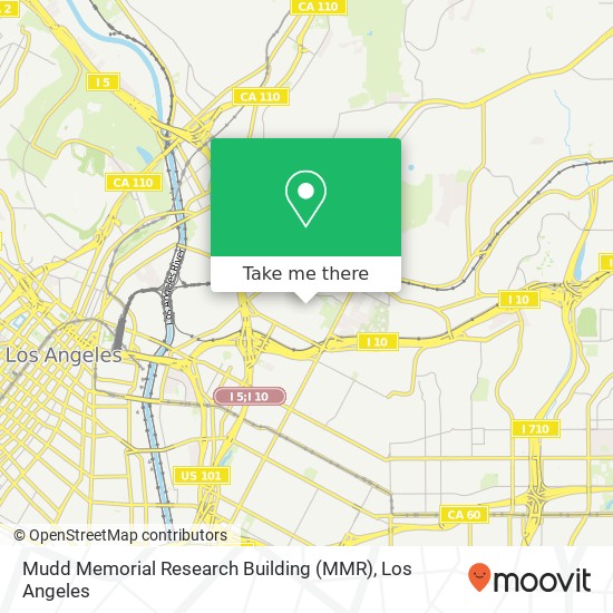Mudd Memorial Research Building (MMR) map
