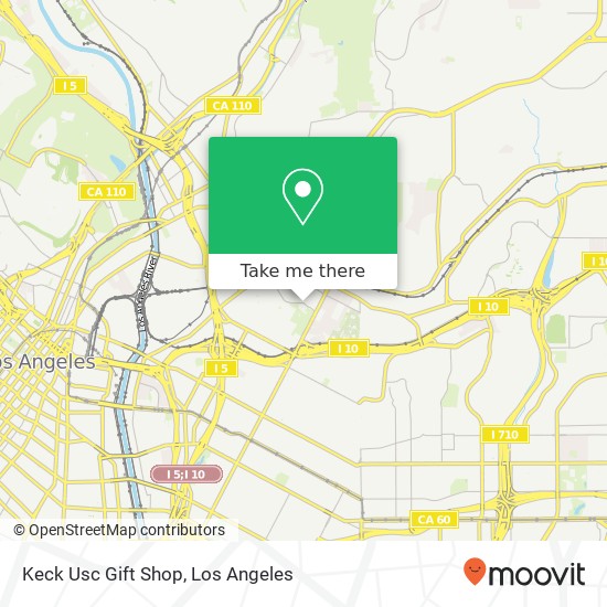 Keck Usc Gift Shop map