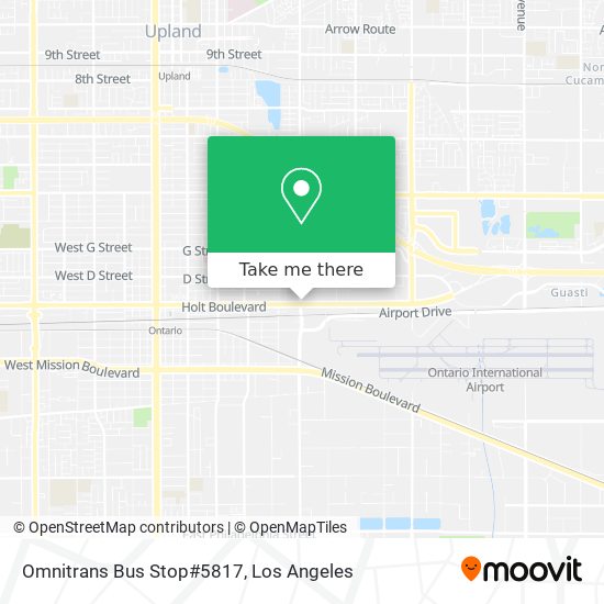 Omnitrans Bus Stop#5817 map