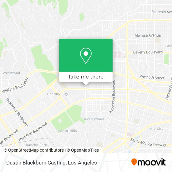 Dustin Blackburn Casting map