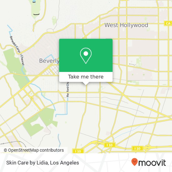 Skin Care by Lidia map