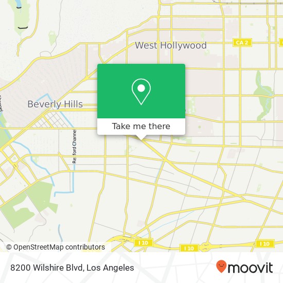 8200 Wilshire Blvd map