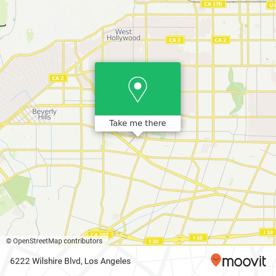 6222 Wilshire Blvd map