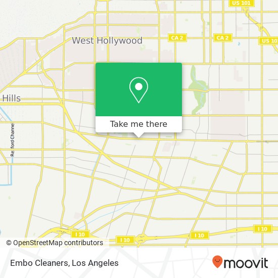 Embo Cleaners map