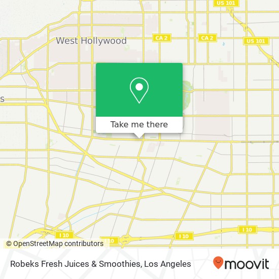 Robeks Fresh Juices & Smoothies map