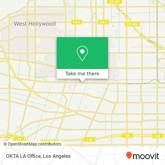 OKTA LA Office map
