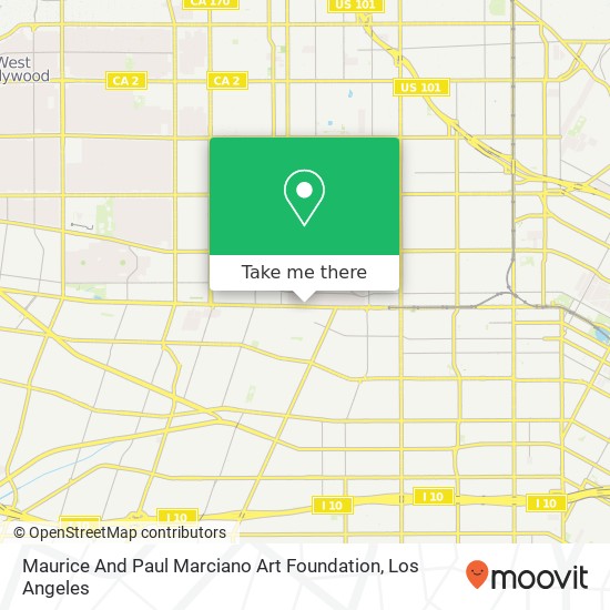 Maurice And Paul Marciano Art Foundation map