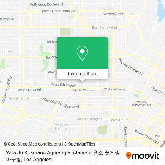 Won Jo Kokerang Agurang Restaurant 원조 꽃게랑 아구랑 map