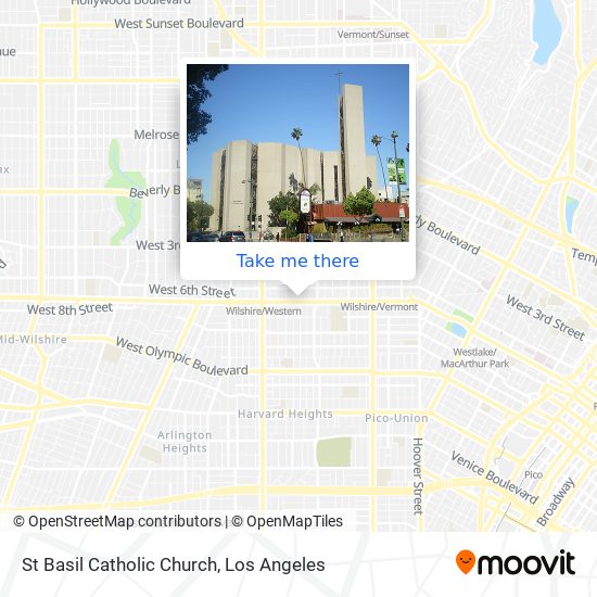 St Basil Catholic Church map