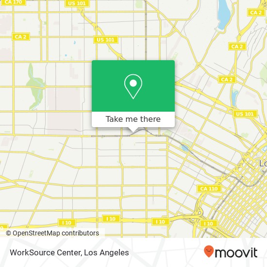 WorkSource Center map
