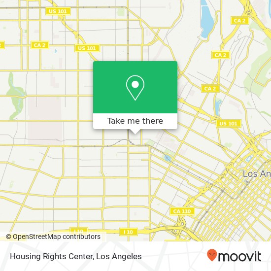 Mapa de Housing Rights Center