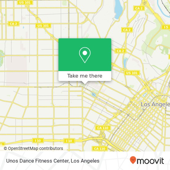 Unos Dance Fitness Center map