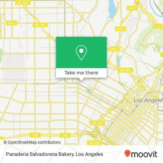 Panaderia Salvadorena Bakery map