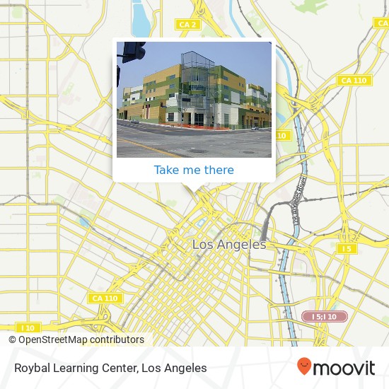 Roybal Learning Center map