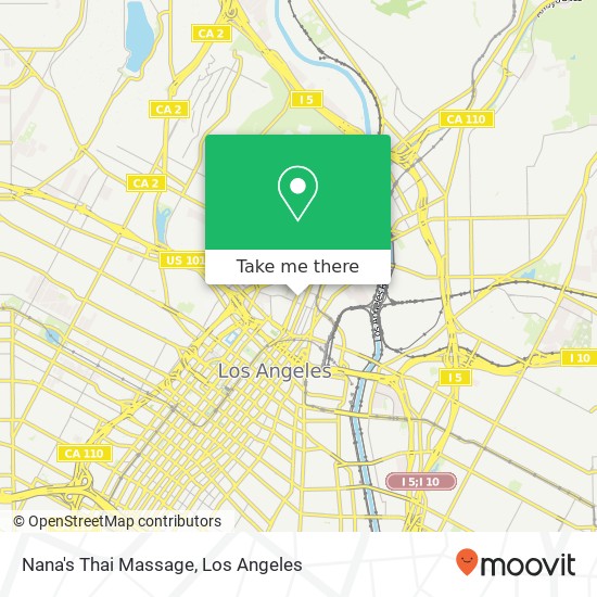 Mapa de Nana's Thai Massage