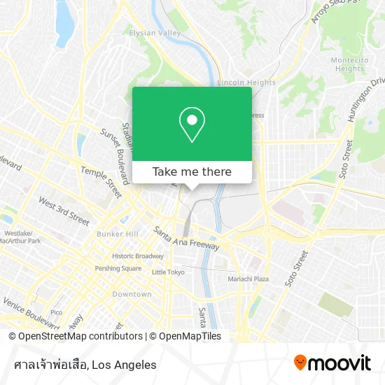 ศาลเจ้าพ่อเสือ map