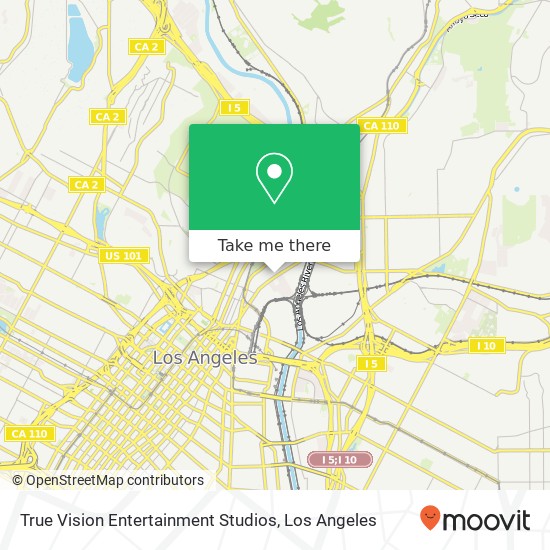 True Vision Entertainment Studios map