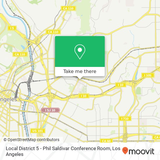 Local District 5 - Phil Saldivar Conference Room map