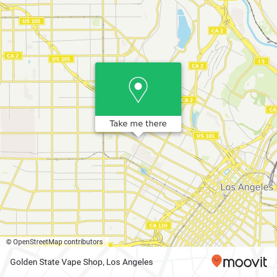 Golden State Vape Shop map