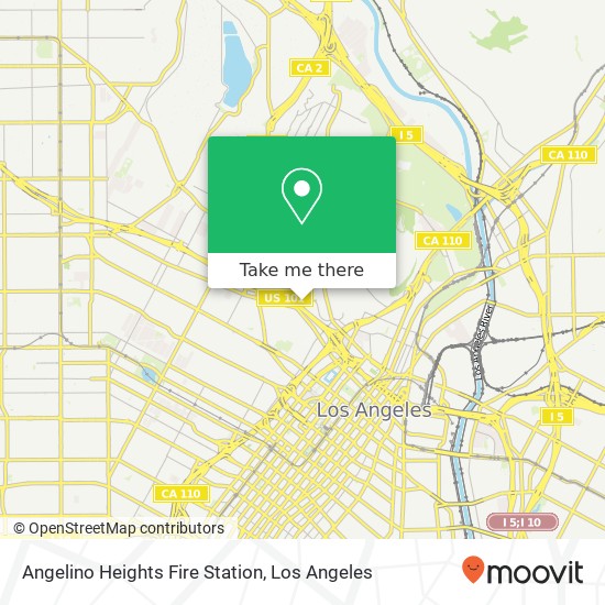 Mapa de Angelino Heights Fire Station