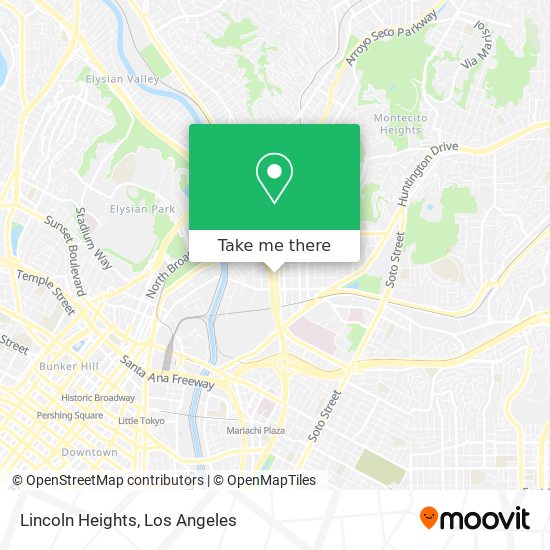 Lincoln Heights map
