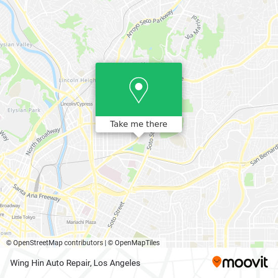 Wing Hin Auto Repair map