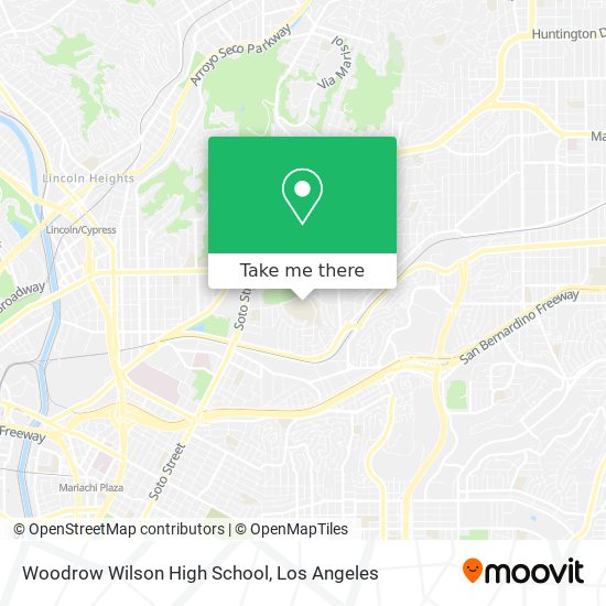 Mapa de Woodrow Wilson High School