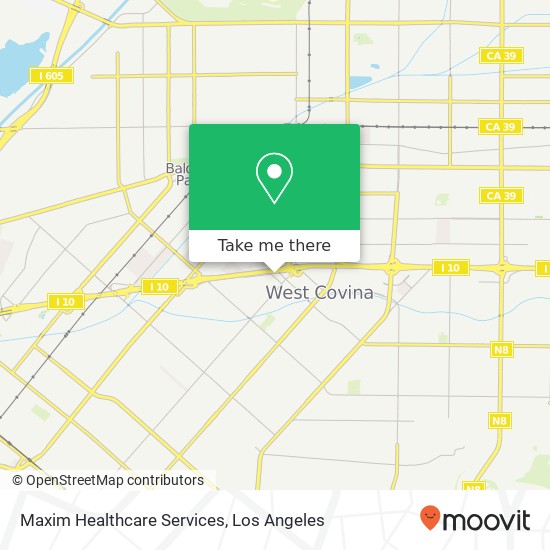 Mapa de Maxim Healthcare Services