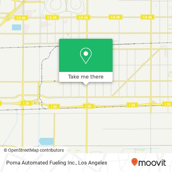 Poma Automated Fueling Inc. map