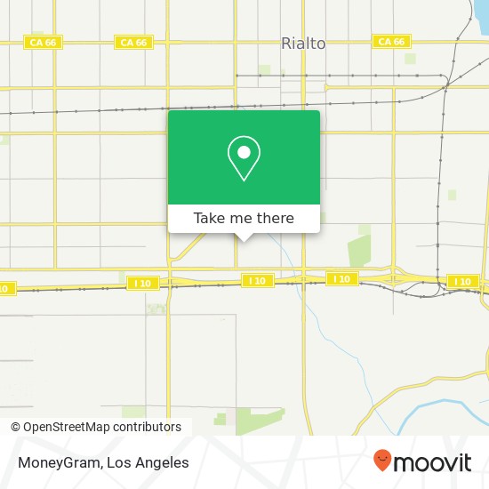 MoneyGram map