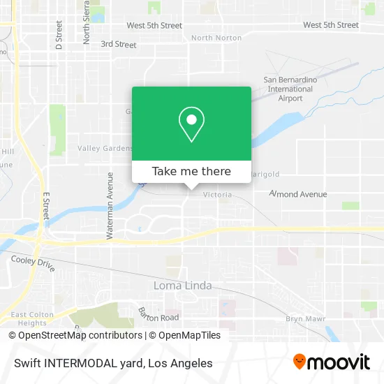 Swift INTERMODAL yard map