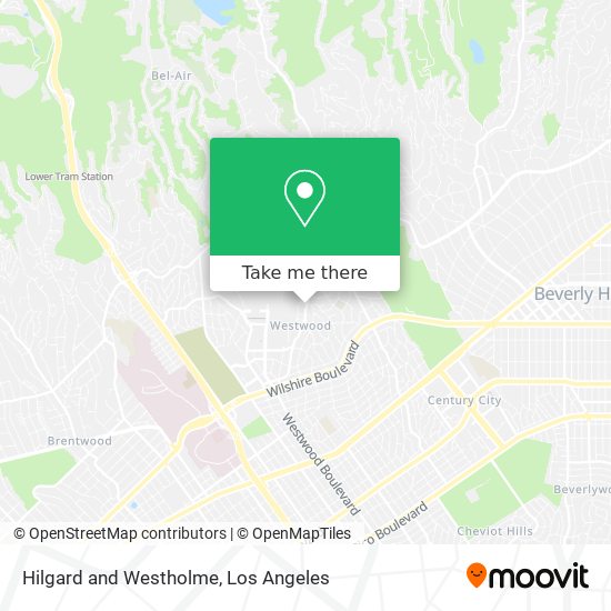Hilgard and Westholme map