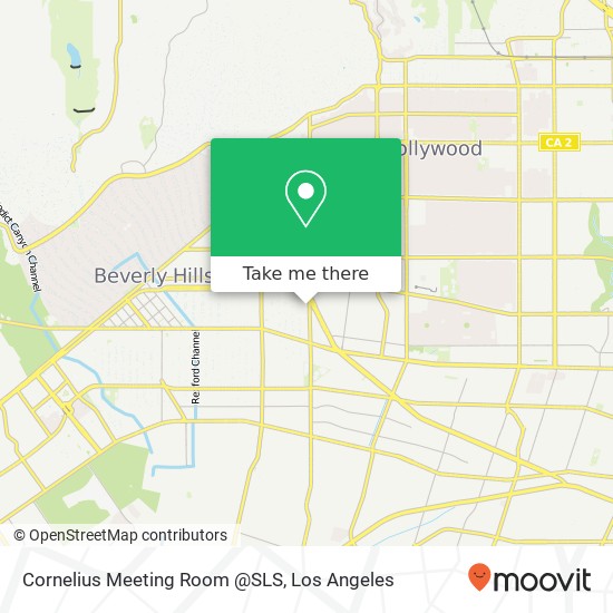 Mapa de Cornelius Meeting Room @SLS