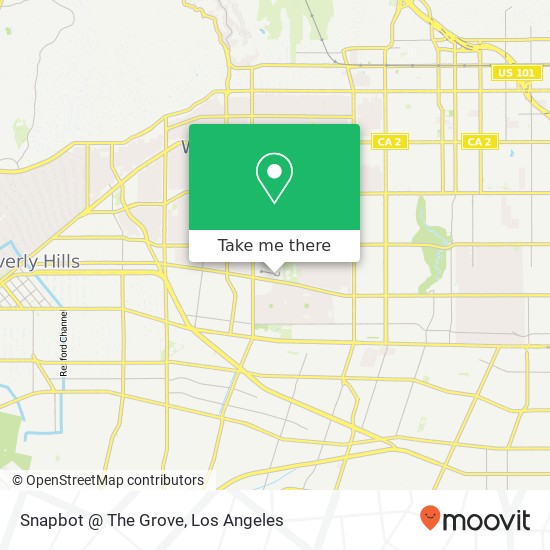Snapbot @ The Grove map