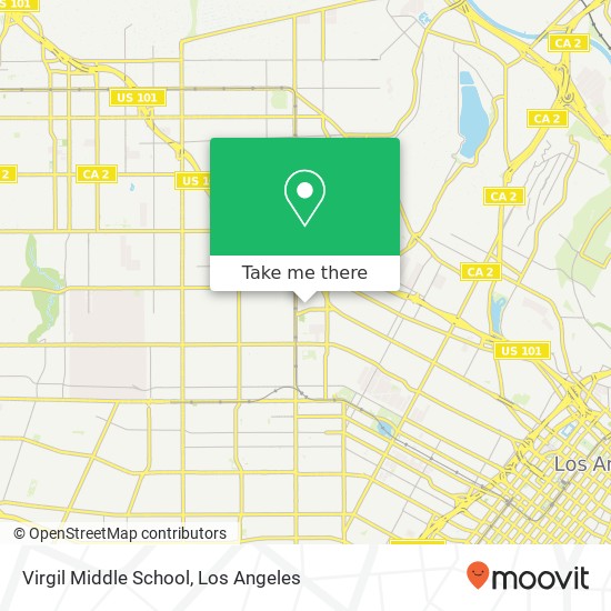 Virgil Middle School map