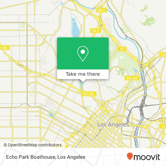 Echo Park Boathouse map