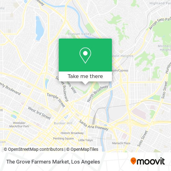 Mapa de The Grove Farmers Market