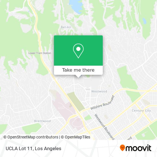UCLA Lot 11 map