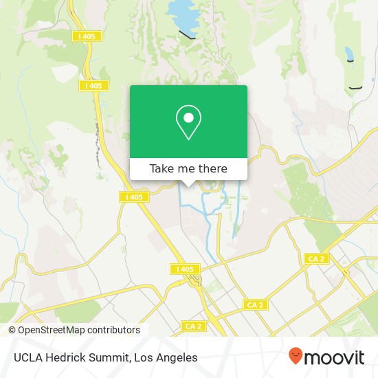 UCLA Hedrick Summit map