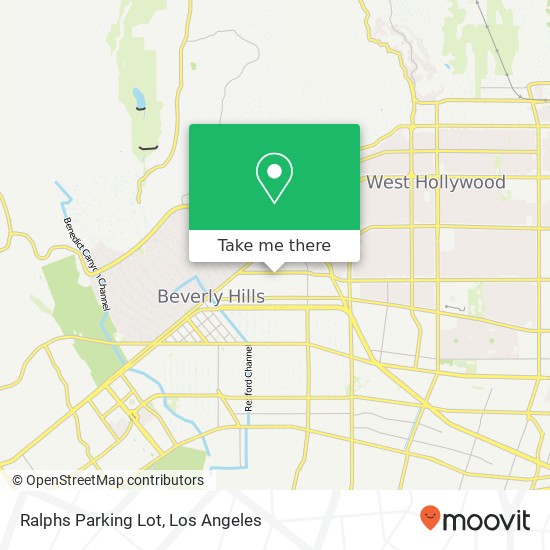 Ralphs Parking Lot map